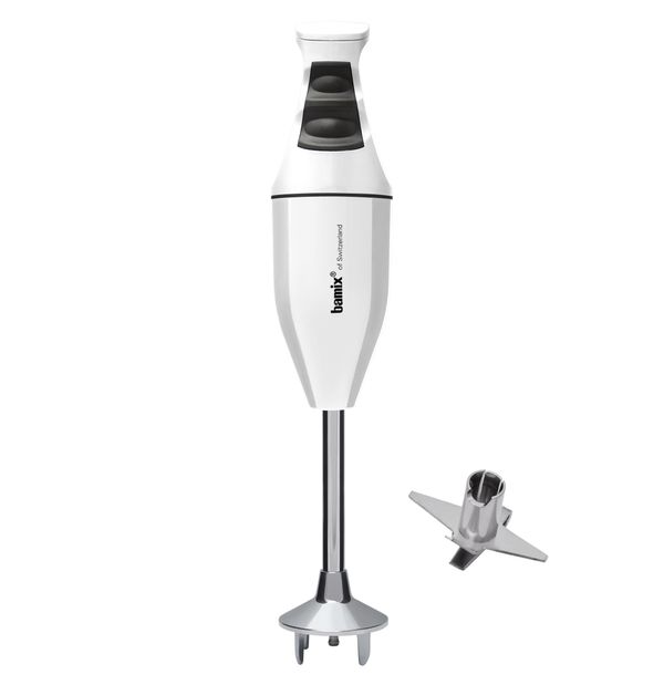 Bamix Classic Immersion Blender 140W White -